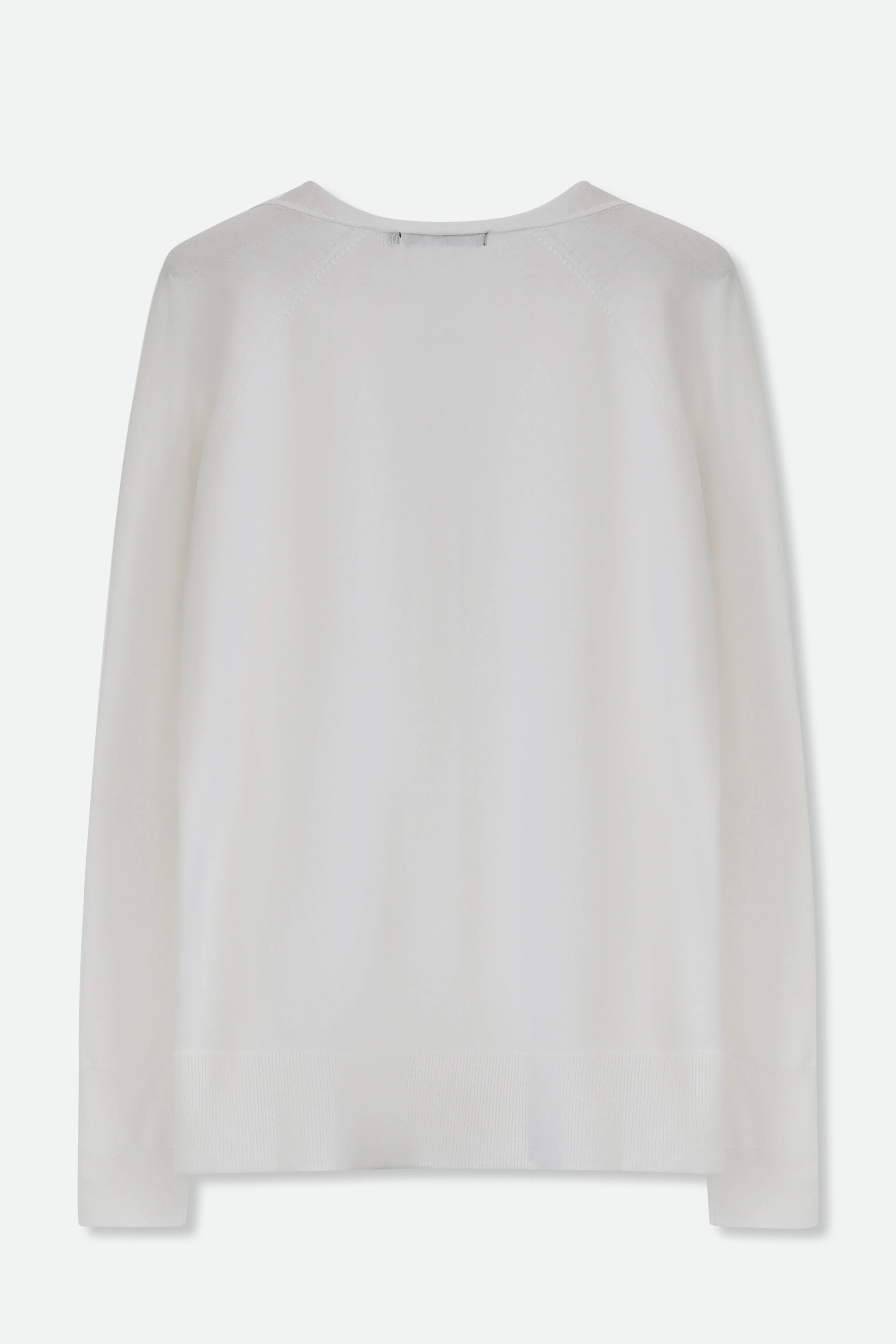 AVERY V NECK TUNIC IN DOUBLE KNIT PIMA COTTON
