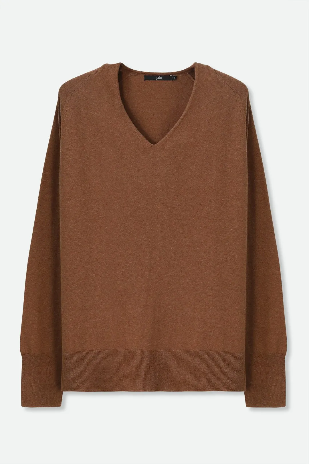 AVERY V NECK TUNIC IN DOUBLE KNIT PIMA COTTON