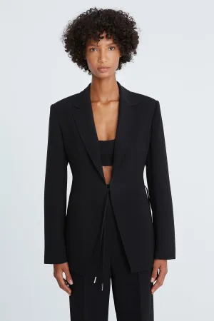 Carolyn Crepe Tailored Blazer