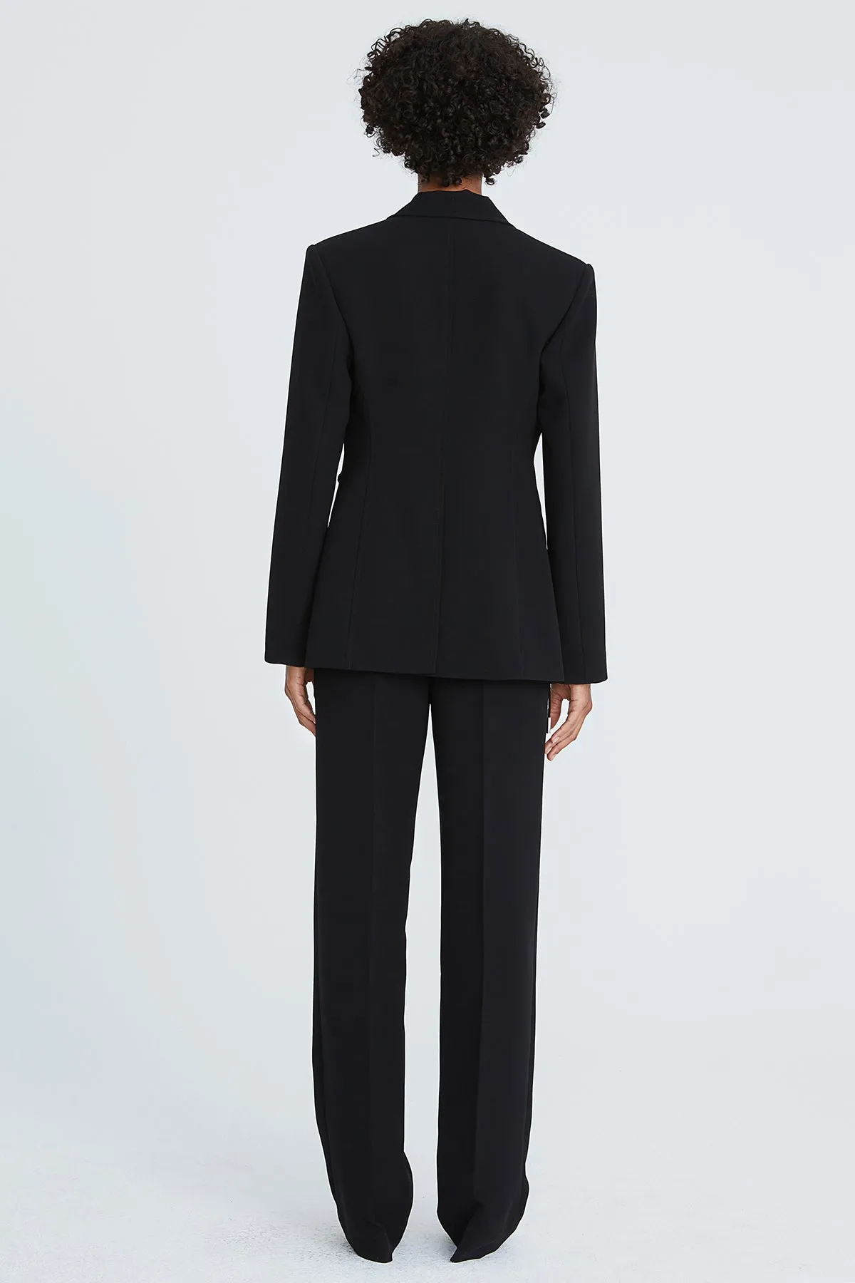 Carolyn Crepe Tailored Blazer