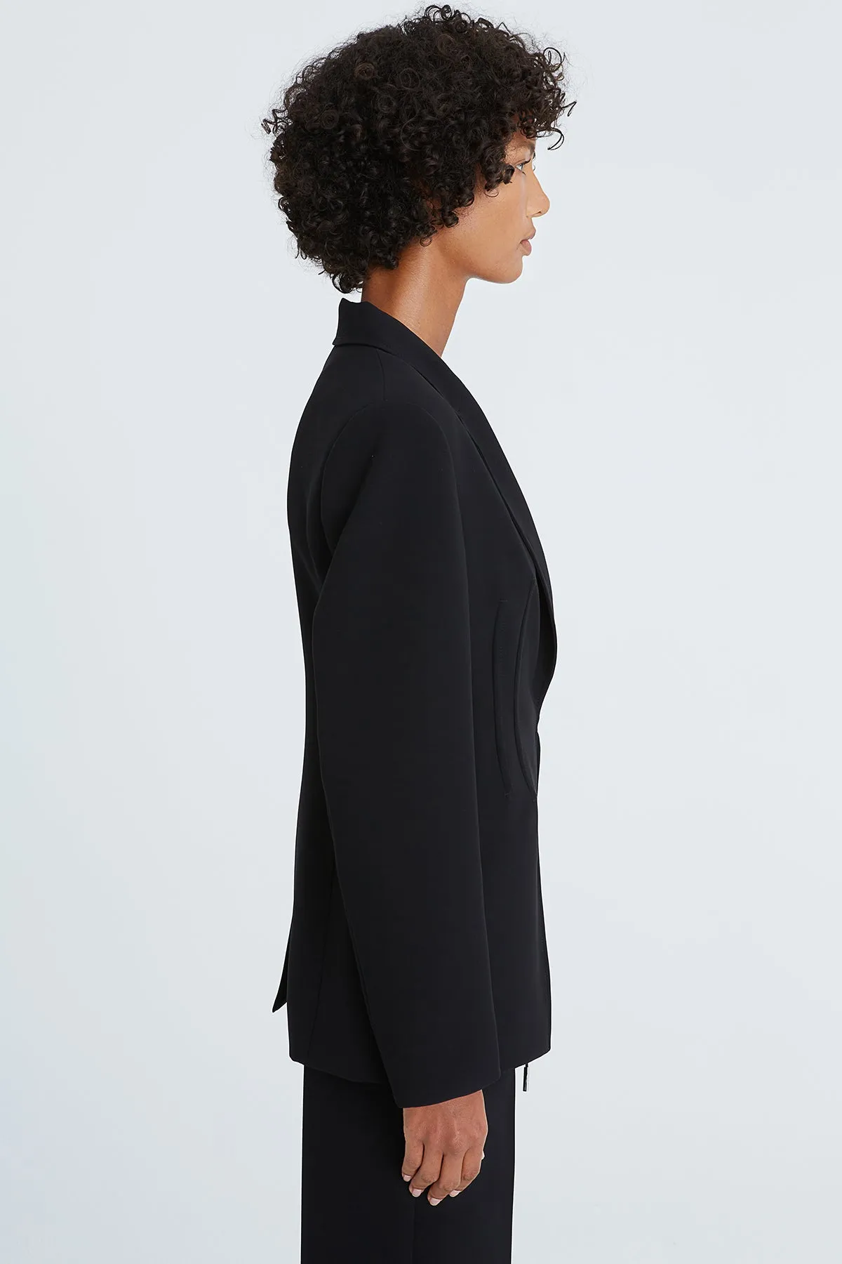 Carolyn Crepe Tailored Blazer