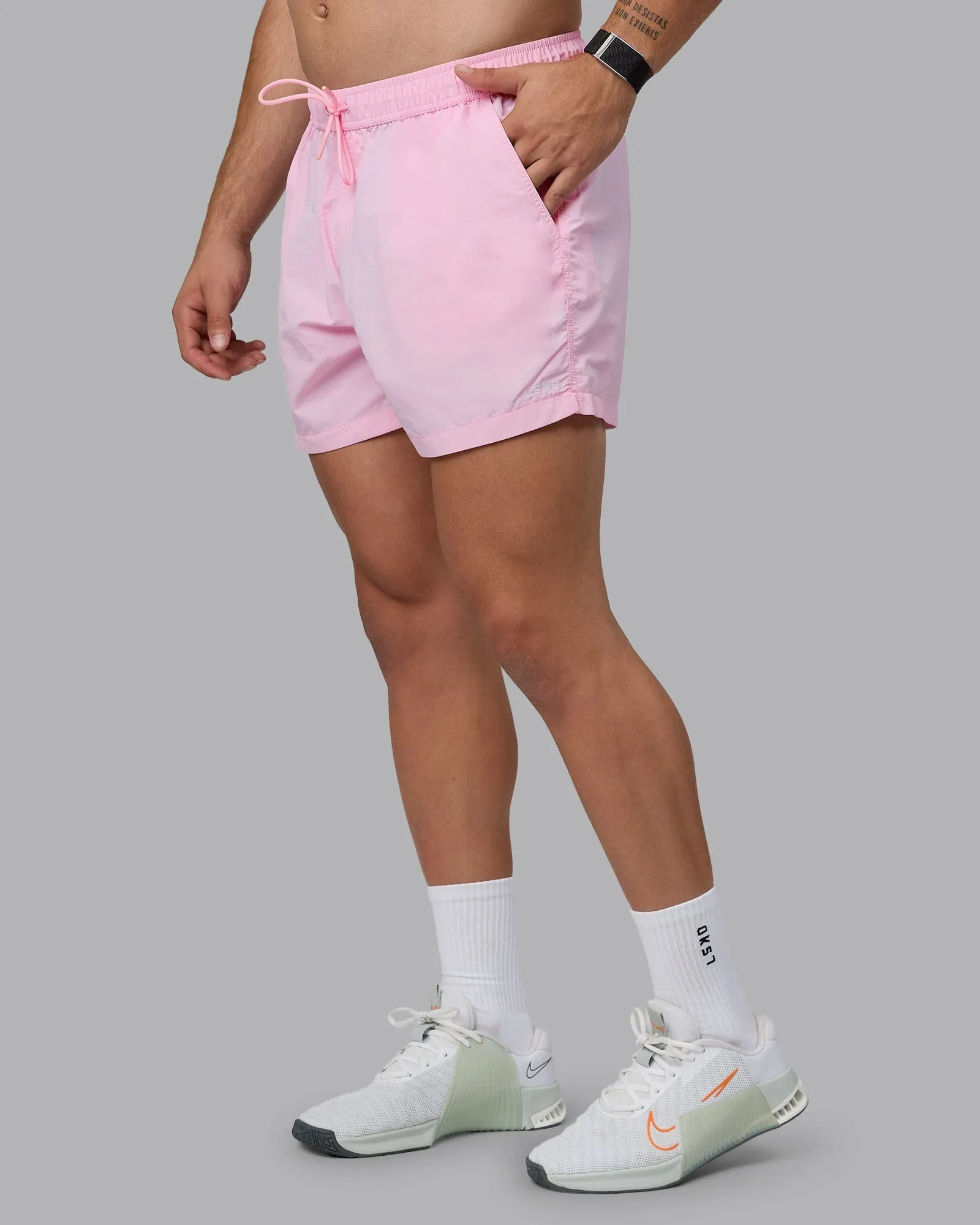 Classic 5" Shorts - Pale Pink
