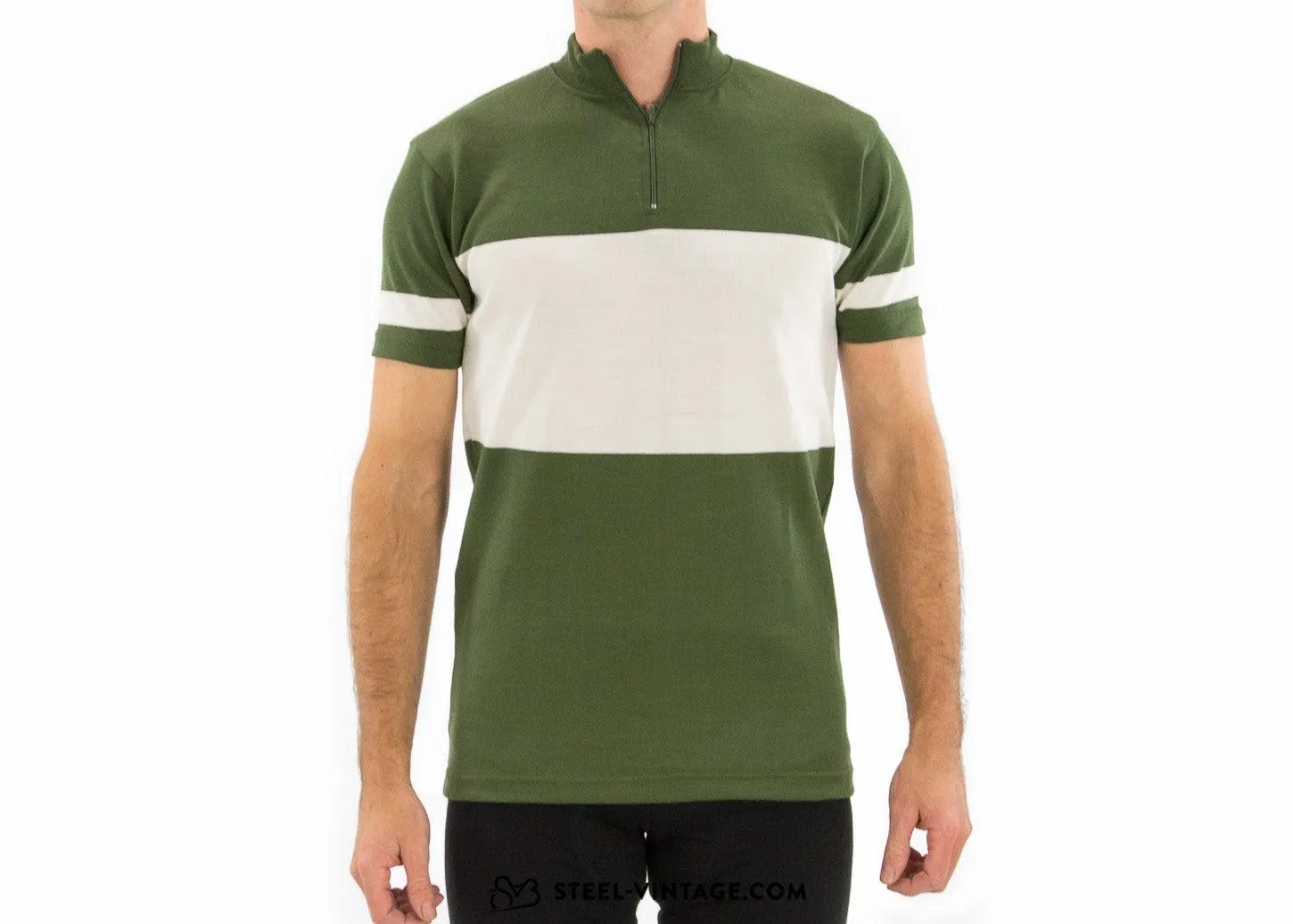 Classic Cycling Green Jersey 1970s