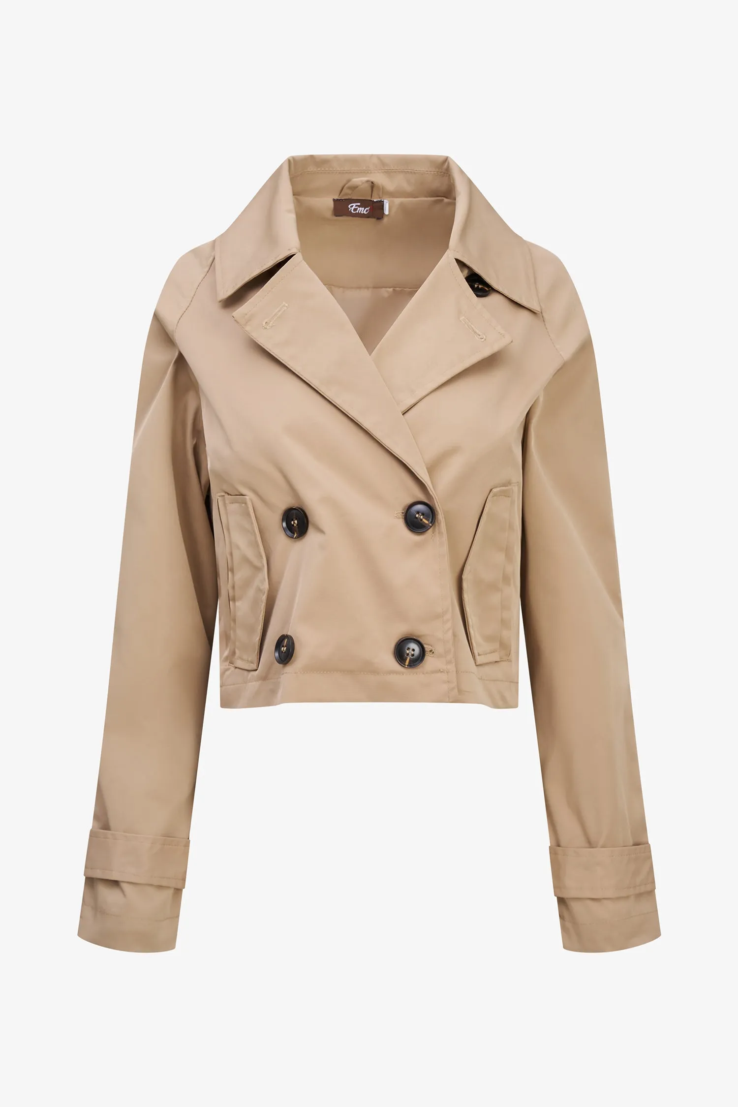 Cropped Trench Coat | Ema&Carla