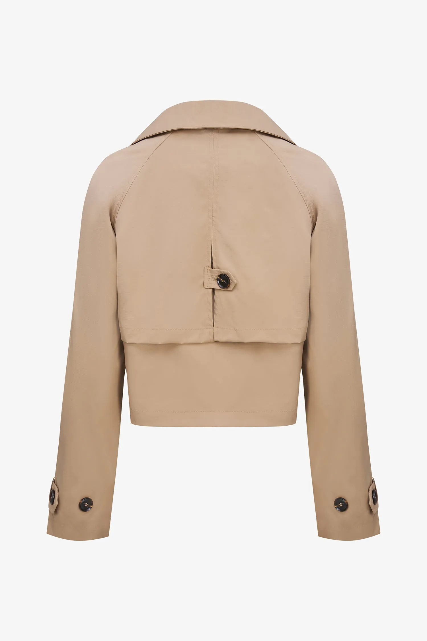 Cropped Trench Coat | Ema&Carla