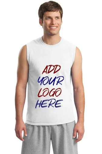 Custom Ultra Cotton Adult Sleeveless T-Shirt  2700