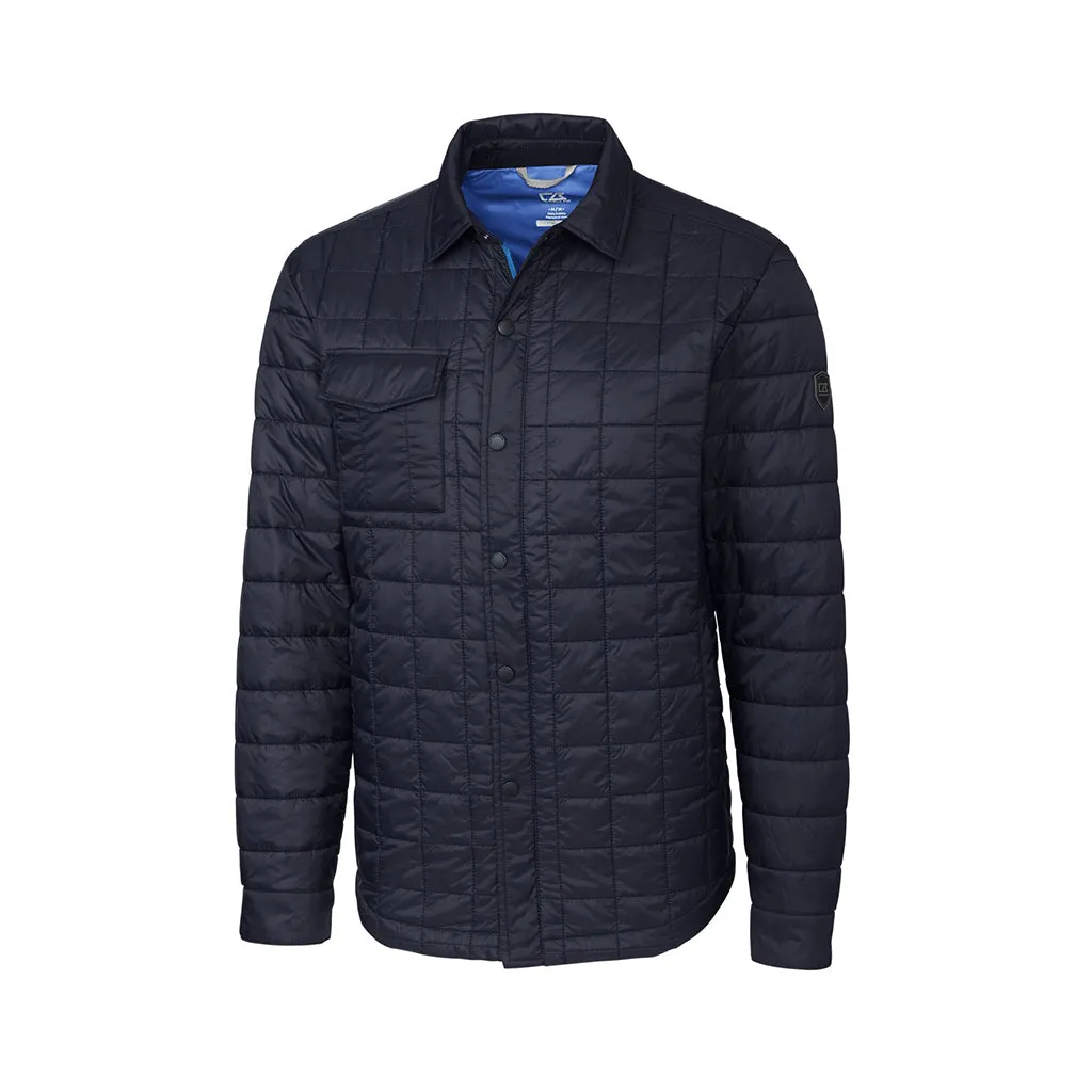 Cutter & Buck Rainier PrimaLoft Mens Eco Insulated Quilted Shirt Jacket