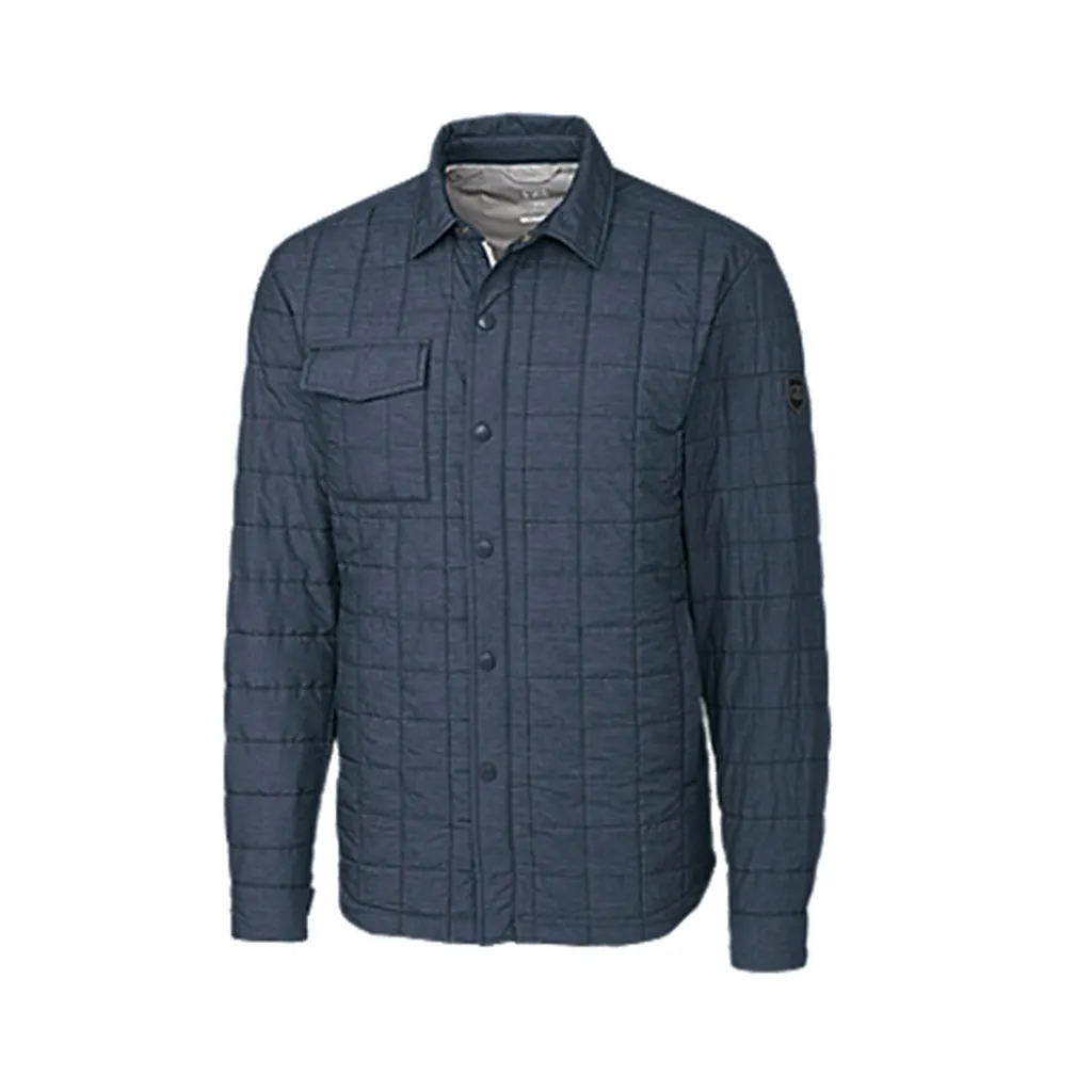 Cutter & Buck Rainier PrimaLoft Mens Eco Insulated Quilted Shirt Jacket