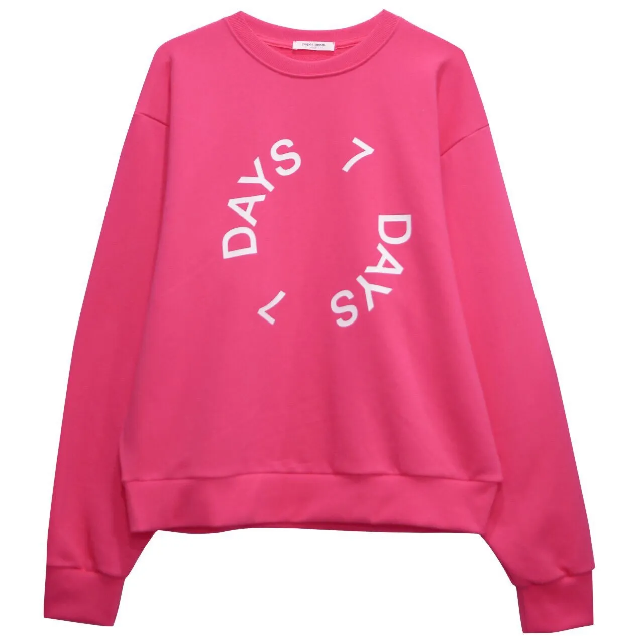 DAYS PRINTED COTTON SWEATSHIRT