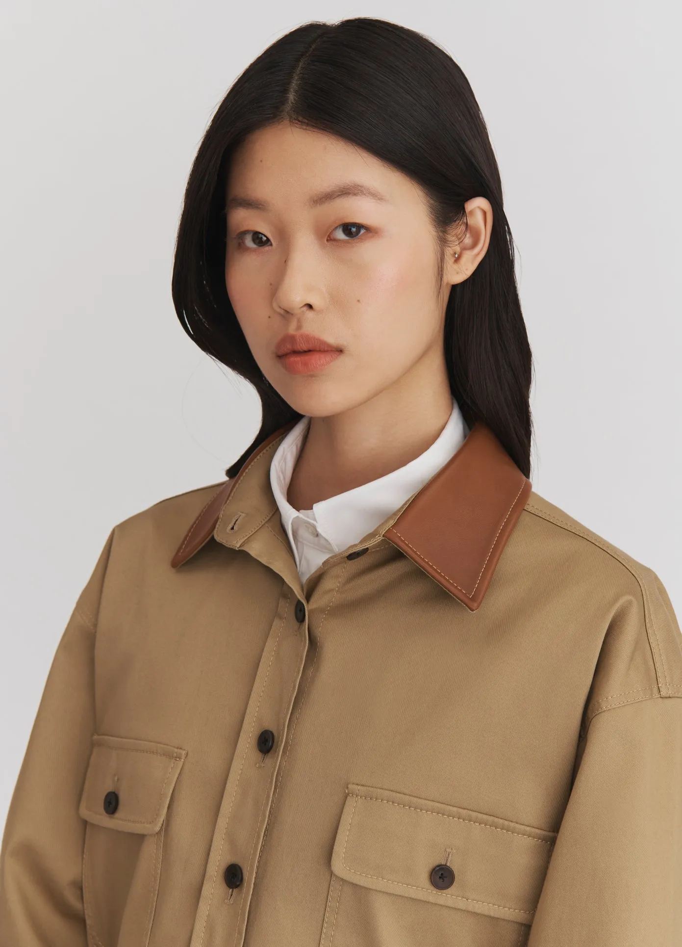 Deconstructed Combo Cargo Jacket