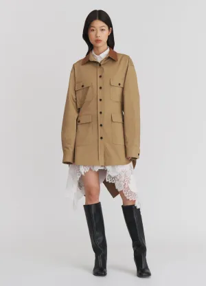 Deconstructed Combo Cargo Jacket