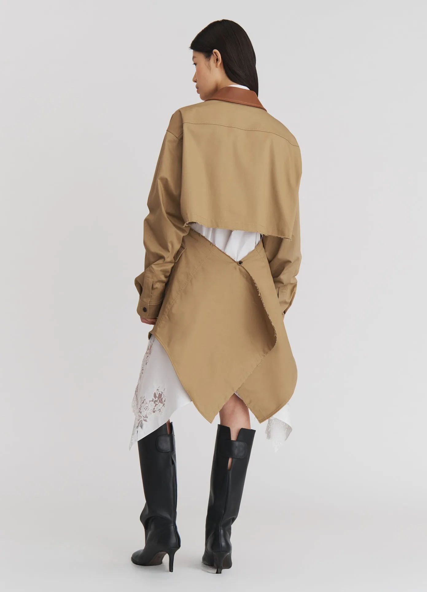 Deconstructed Combo Cargo Jacket