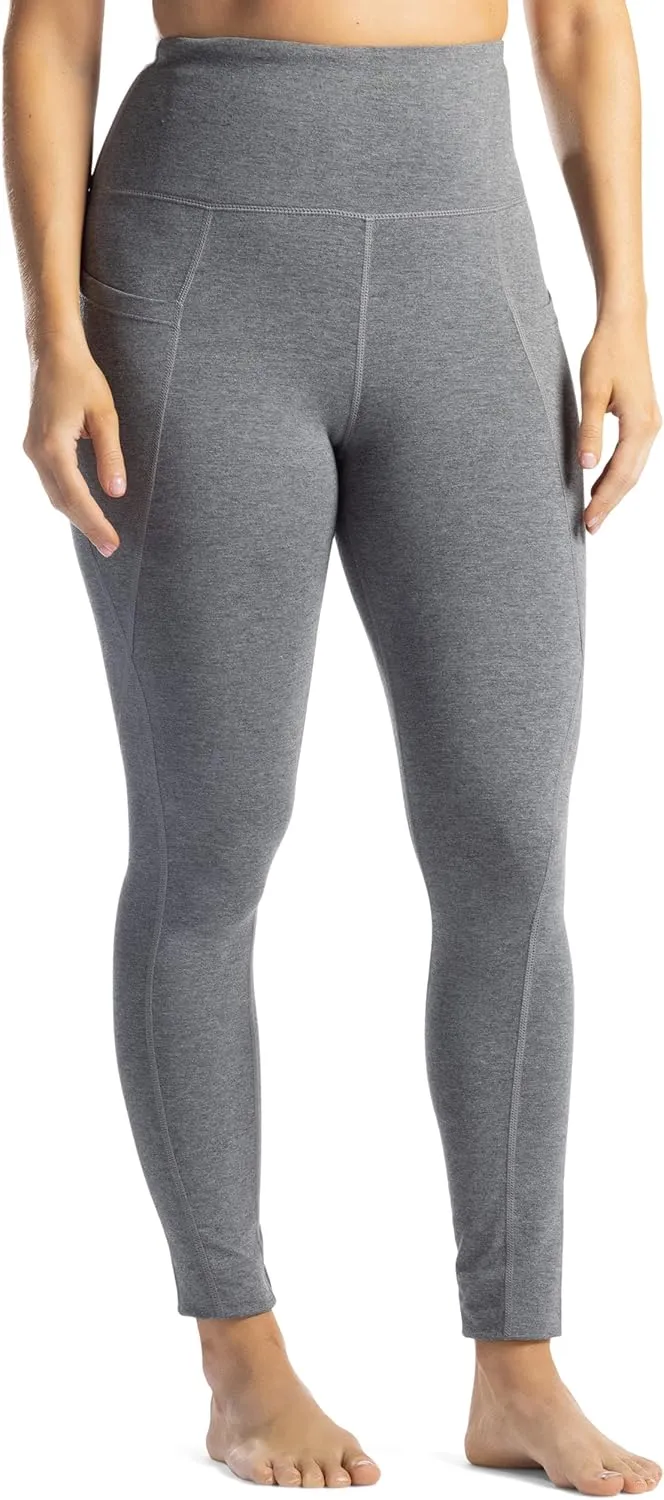 Fishers Finery Ecofabric Active Workout Legging High Waist Yoga Pant