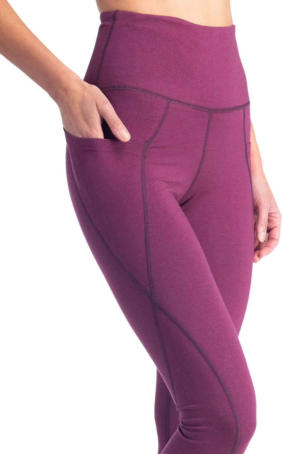 Fishers Finery Ecofabric Active Workout Legging High Waist Yoga Pant