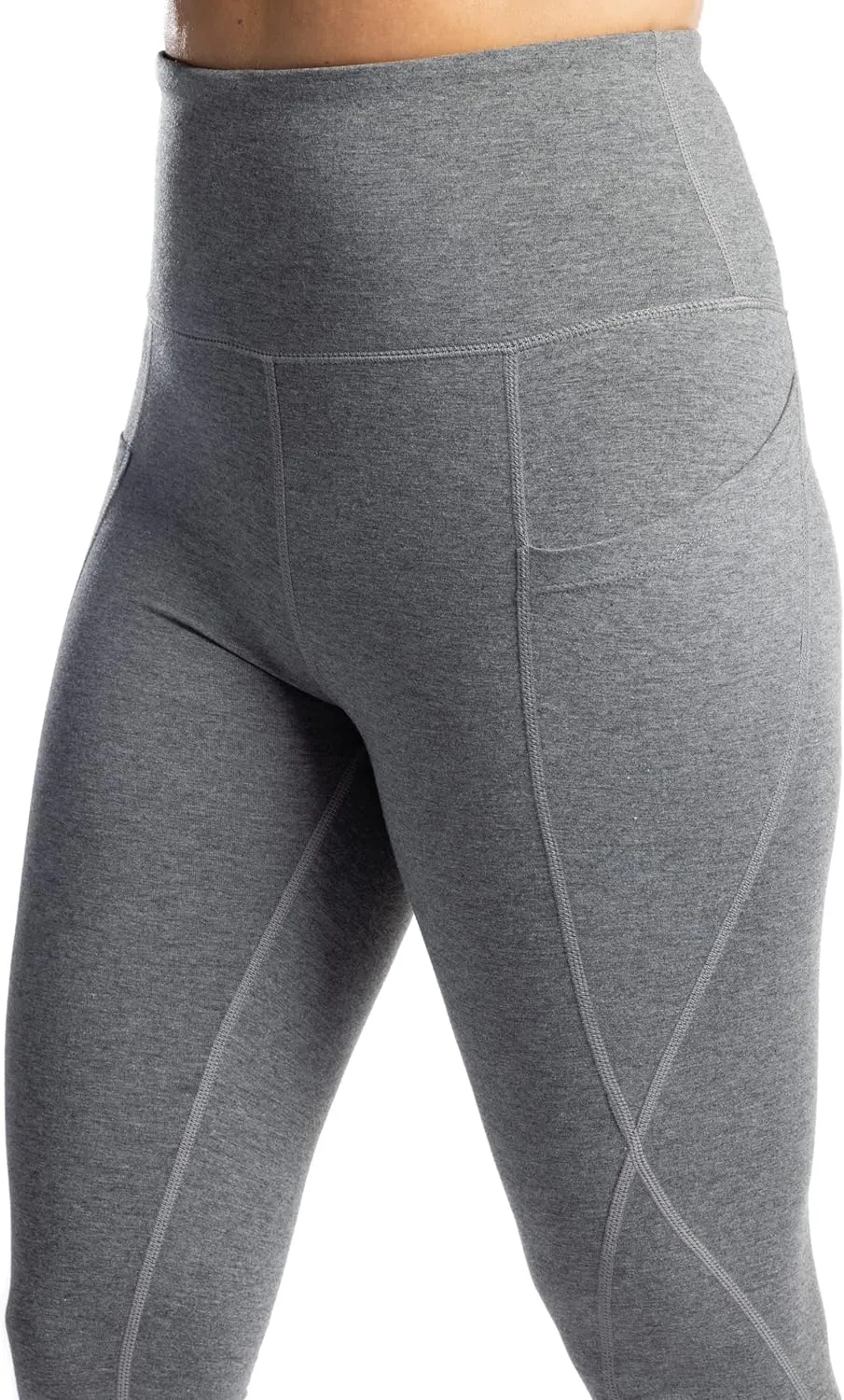 Fishers Finery Ecofabric Active Workout Legging High Waist Yoga Pant