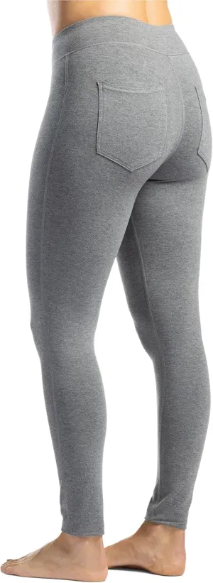 Fishers Finery Women's Ecofabric Ankle Length Legging with Back Pockets
