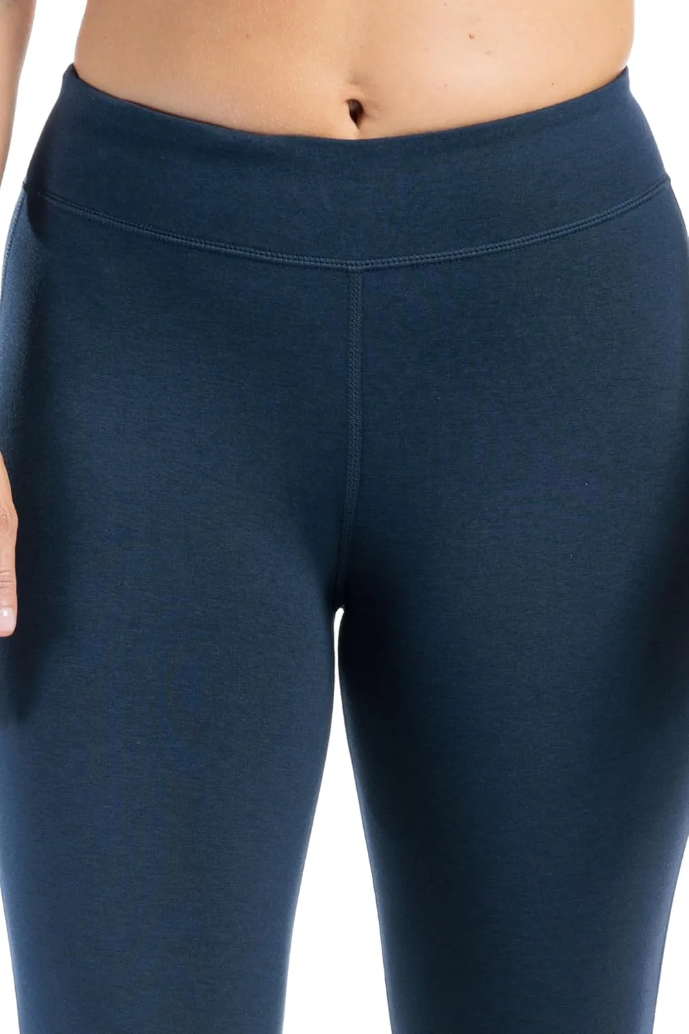 Fishers Finery Women's Ecofabric Classic Athletic Yoga Ankle Length Legging