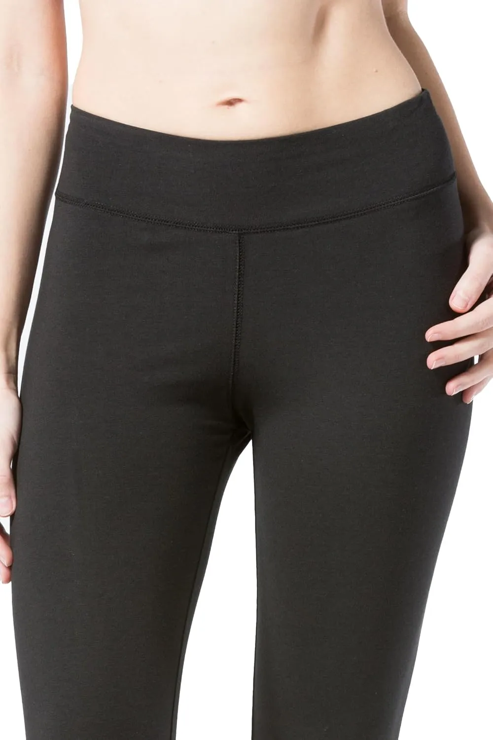Fishers Finery Women's Ecofabric Straight Leg Yoga Pant