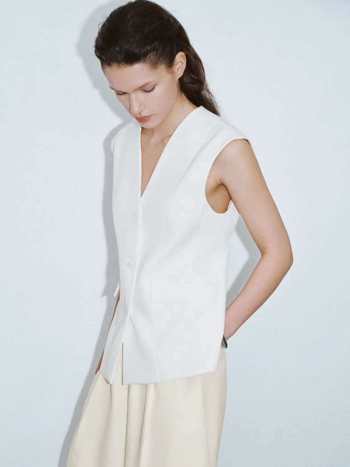 Glamor V-Neck Vests