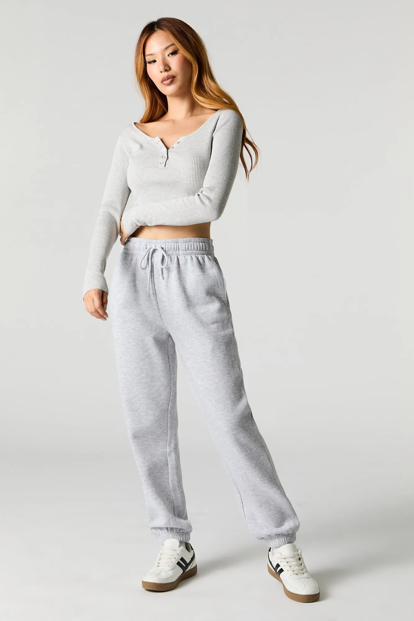 High Rise Fleece Jogger