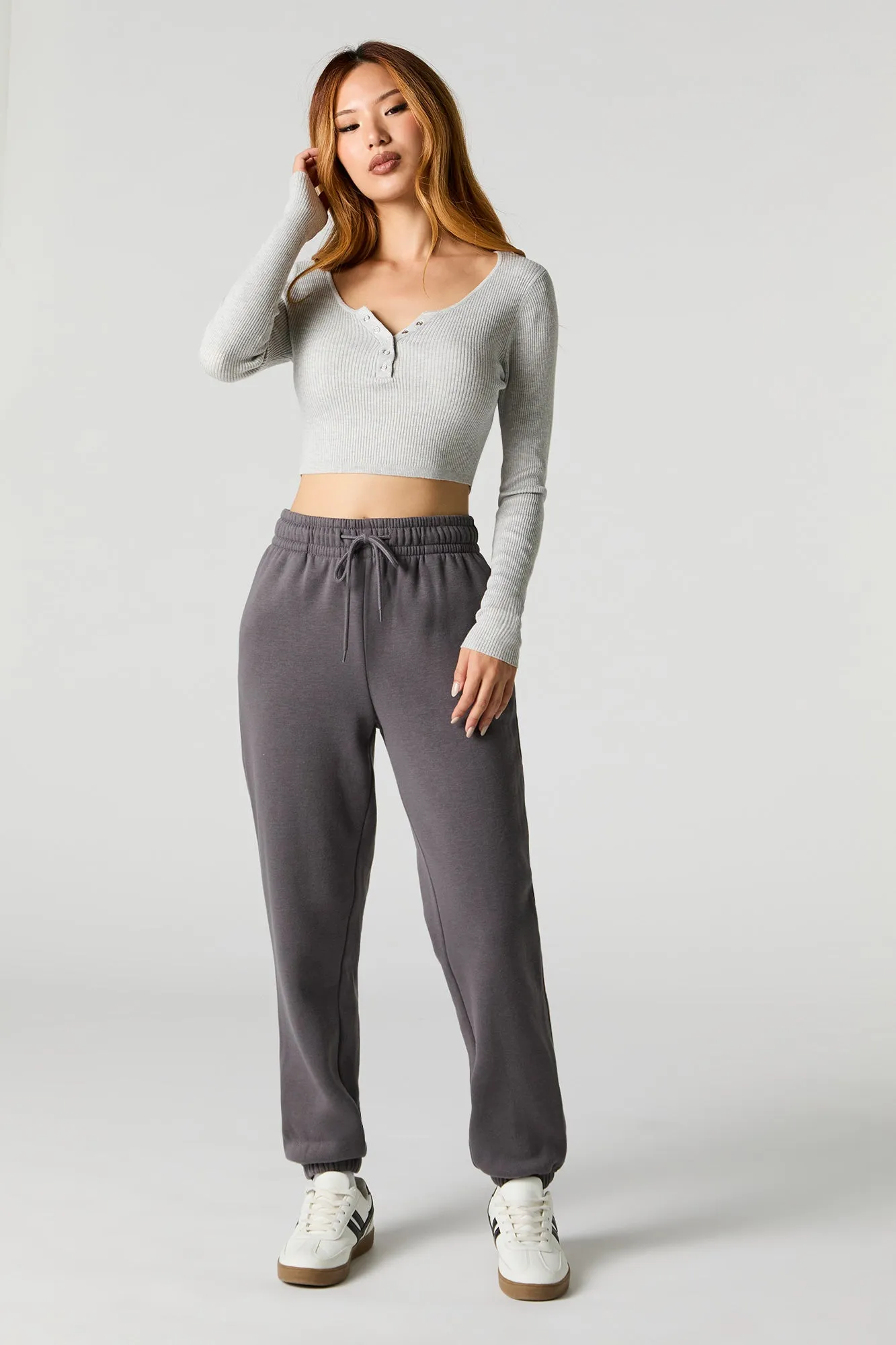 High Rise Fleece Jogger