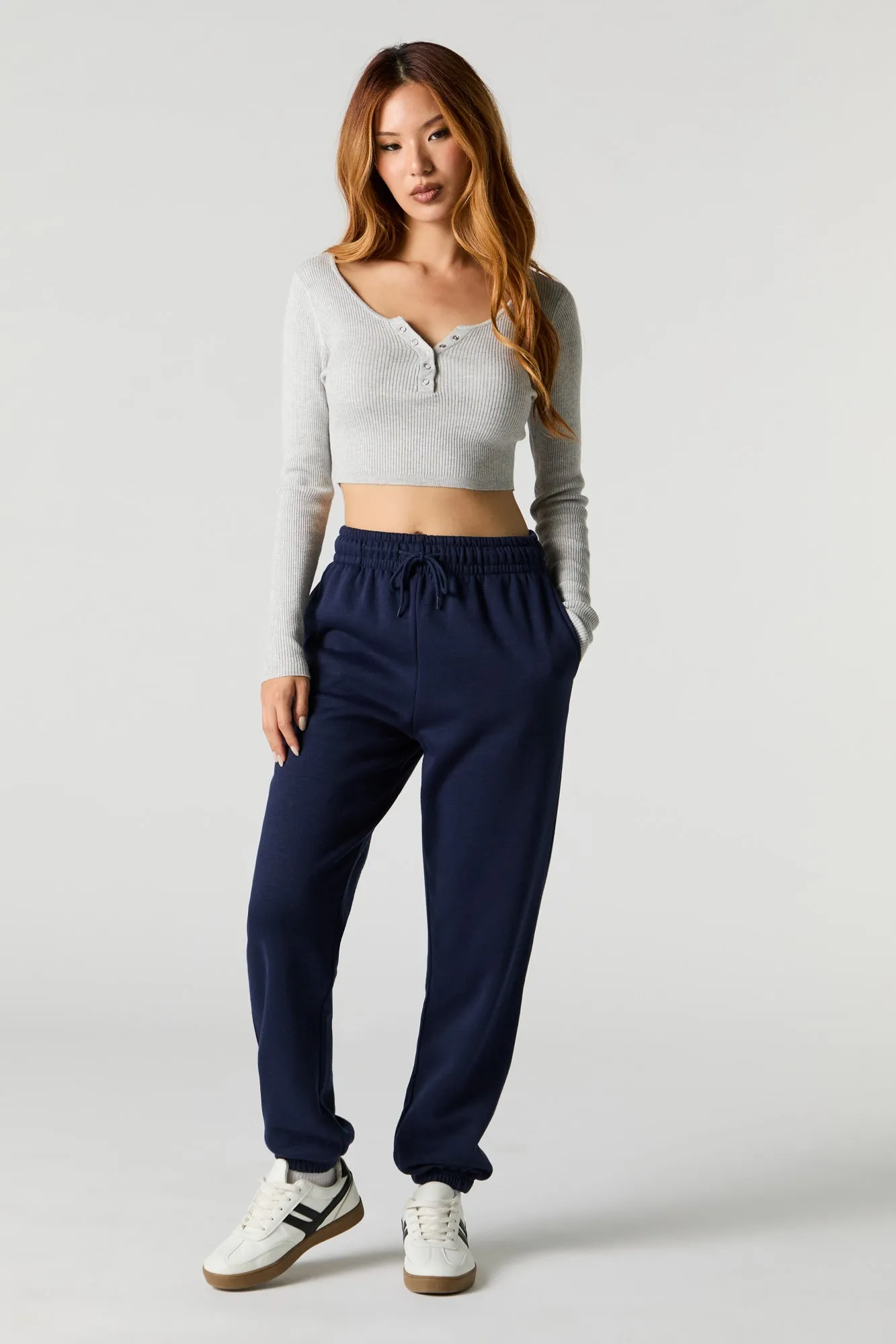 High Rise Fleece Jogger