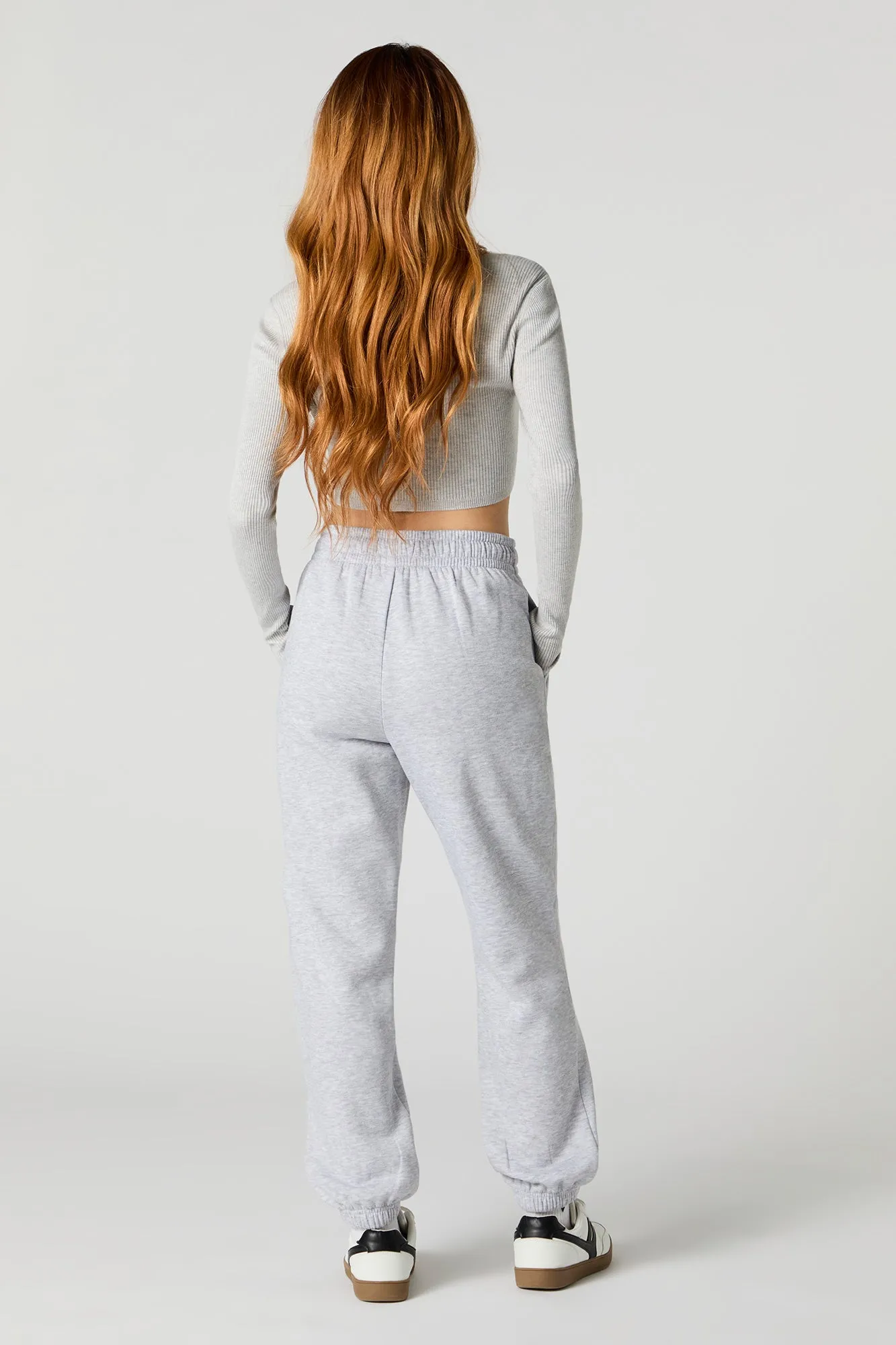 High Rise Fleece Jogger
