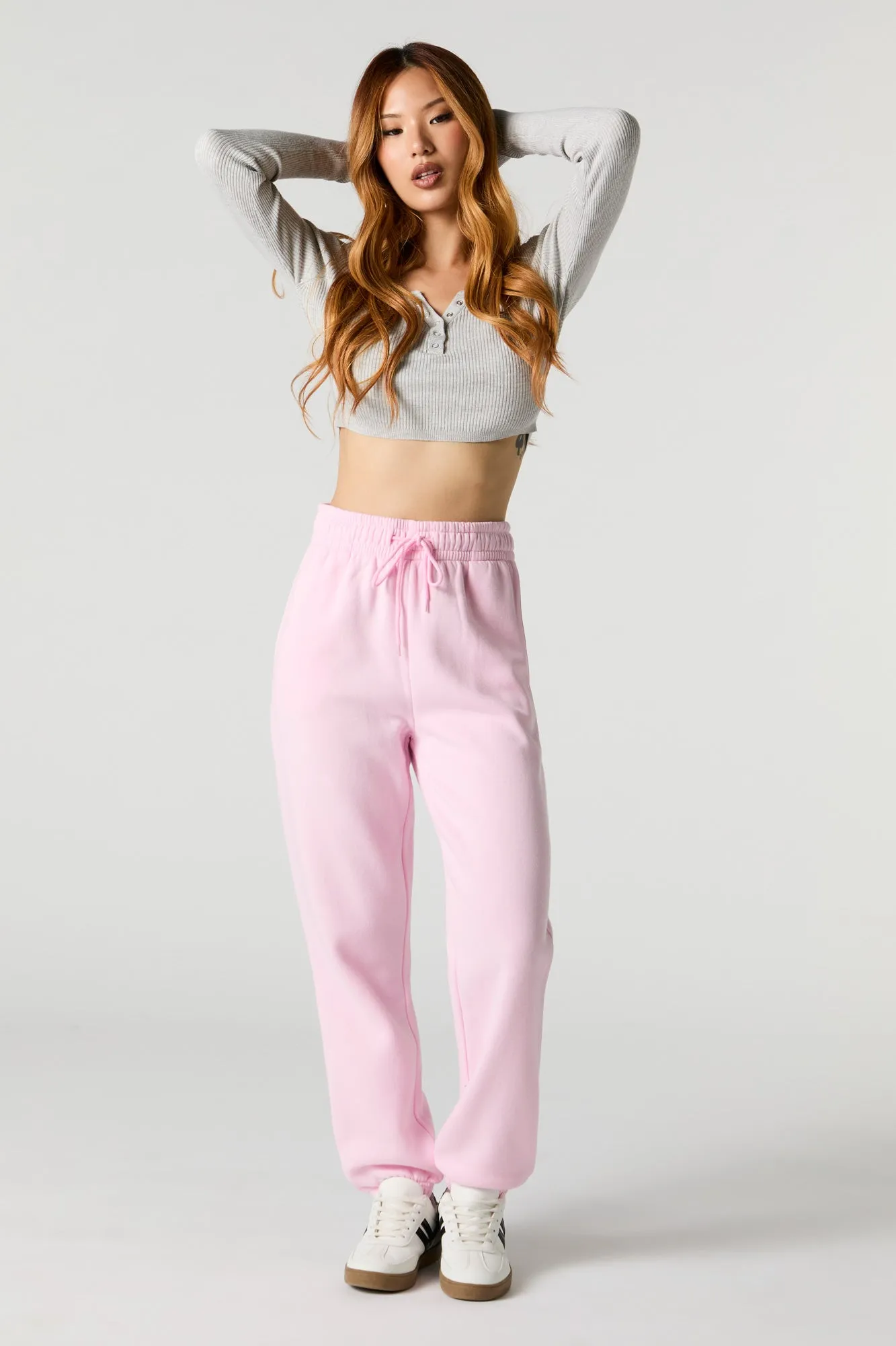 High Rise Fleece Jogger