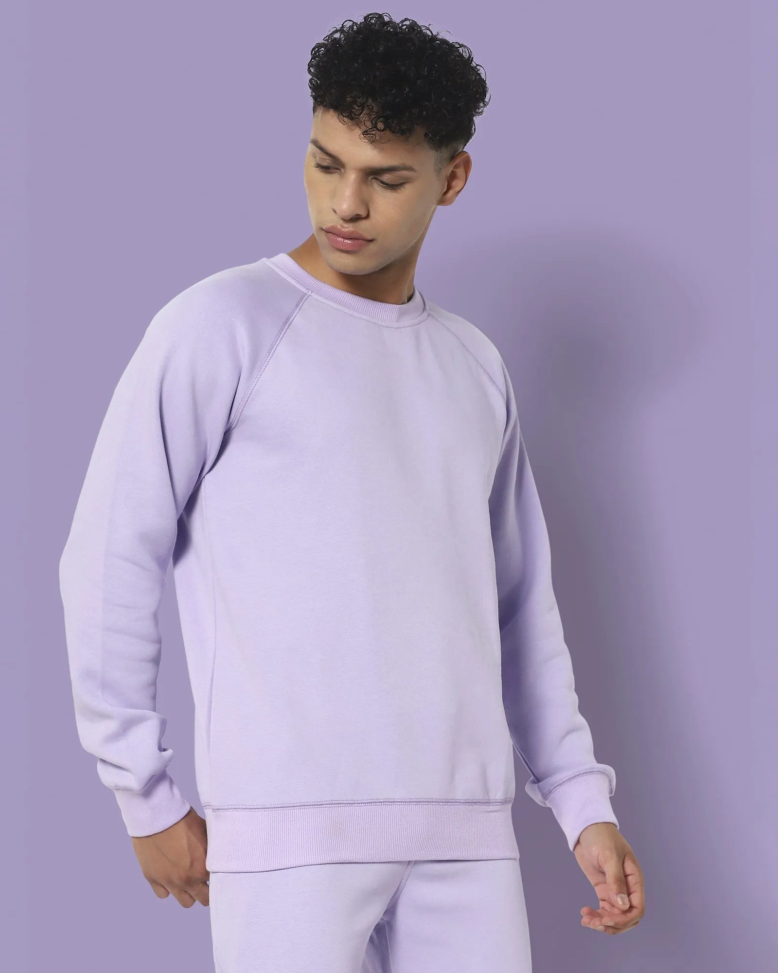 HW Crew Sweatshirt: Periwinkle