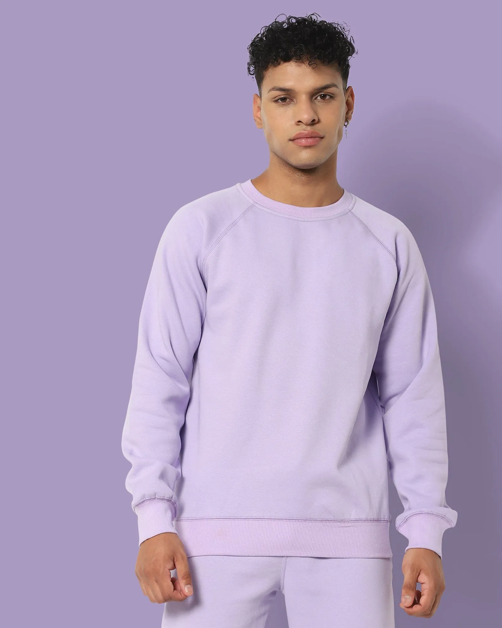 HW Crew Sweatshirt: Periwinkle