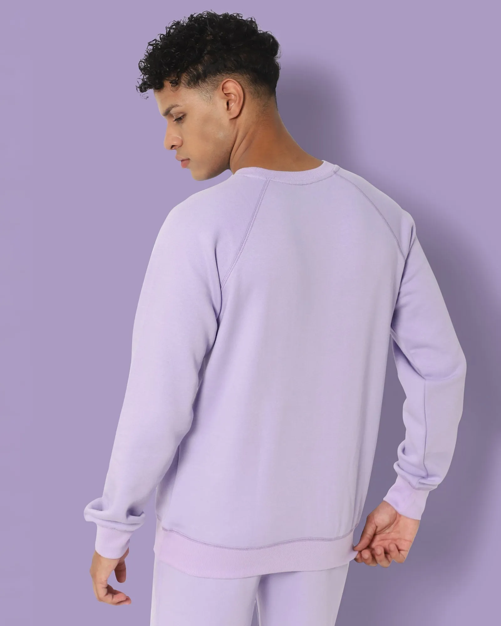 HW Crew Sweatshirt: Periwinkle