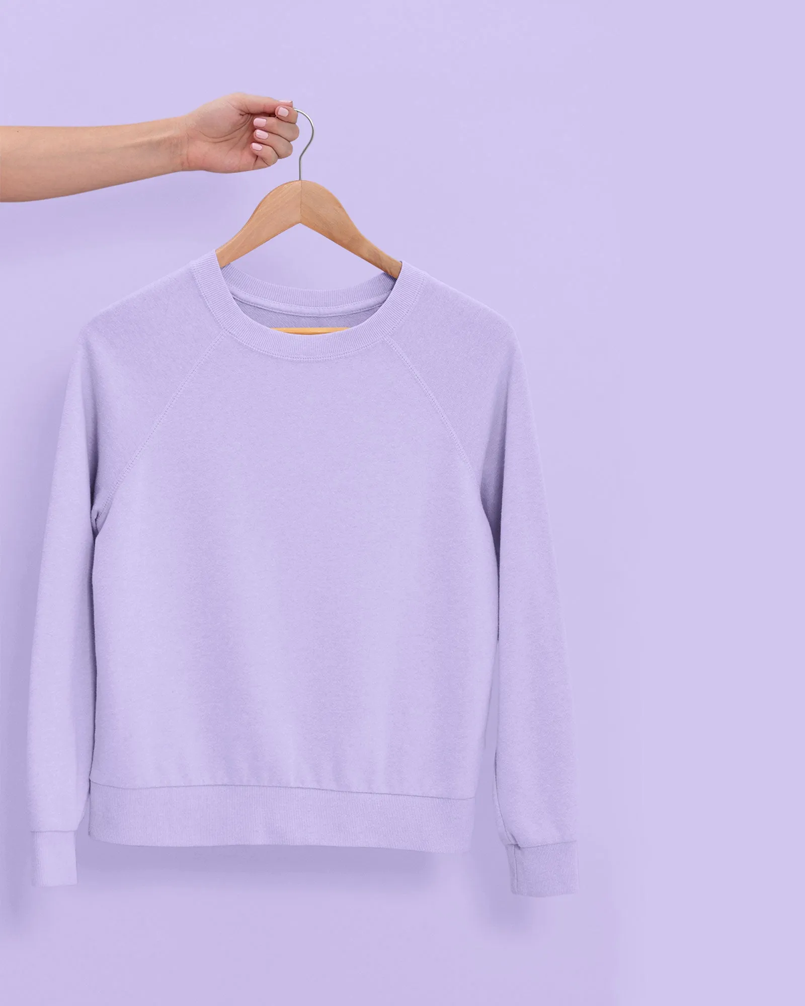 HW Crew Sweatshirt: Periwinkle