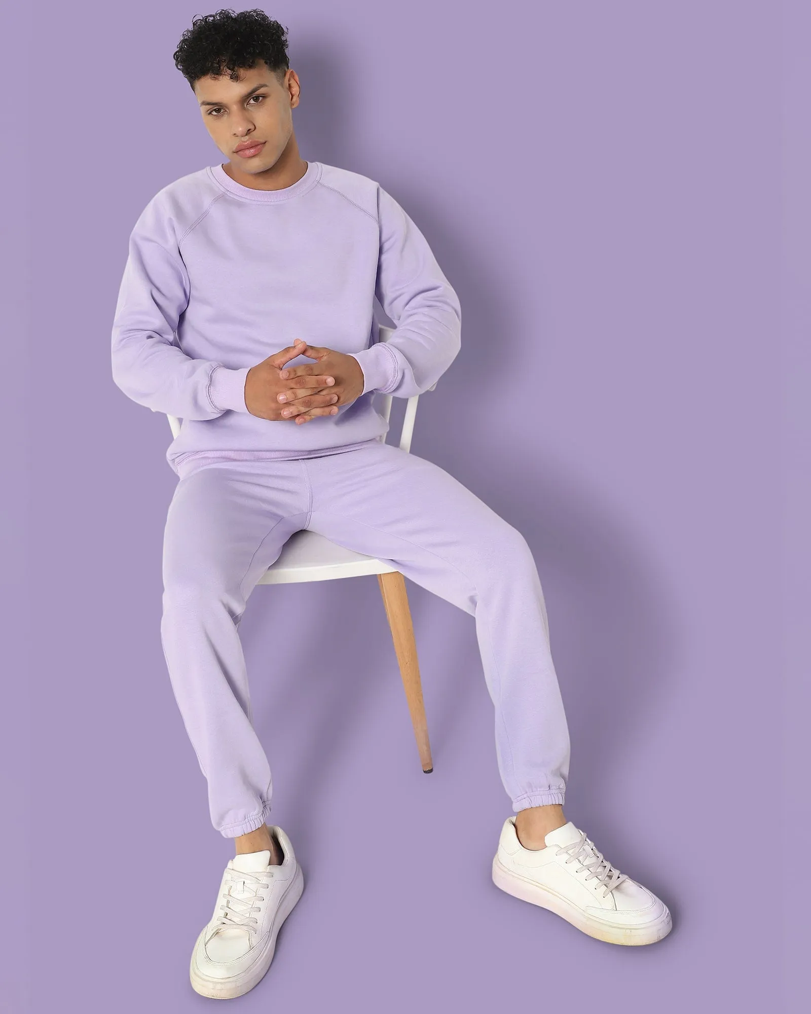 HW Crew Sweatshirt: Periwinkle