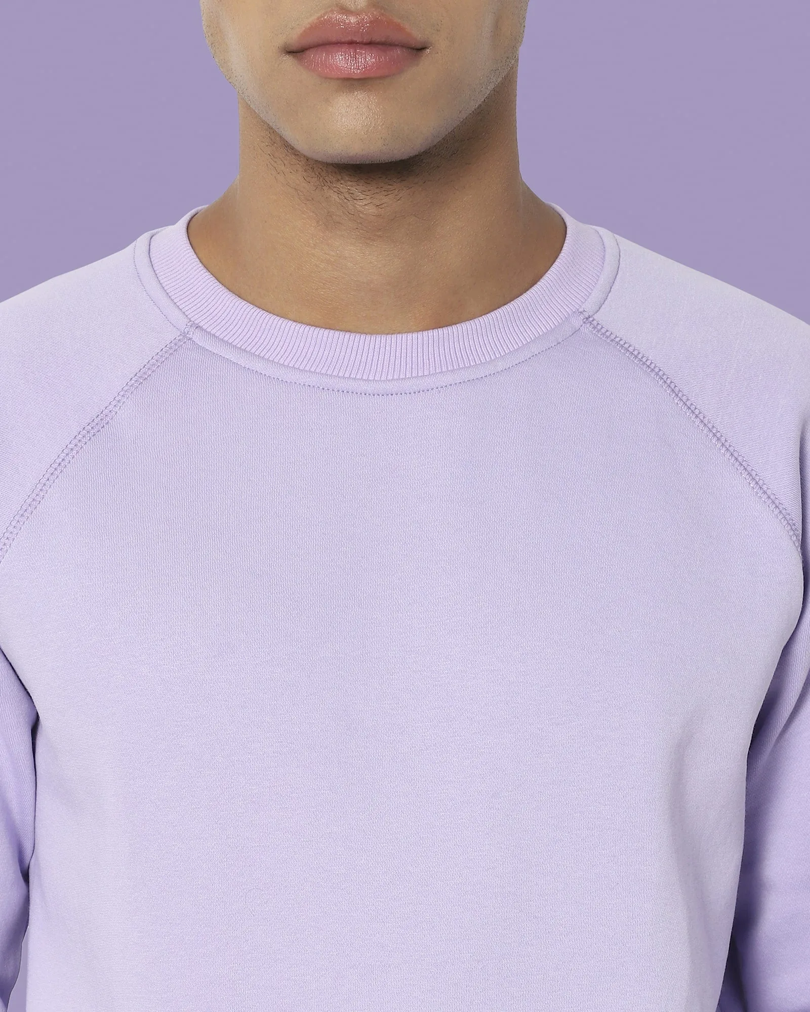 HW Crew Sweatshirt: Periwinkle