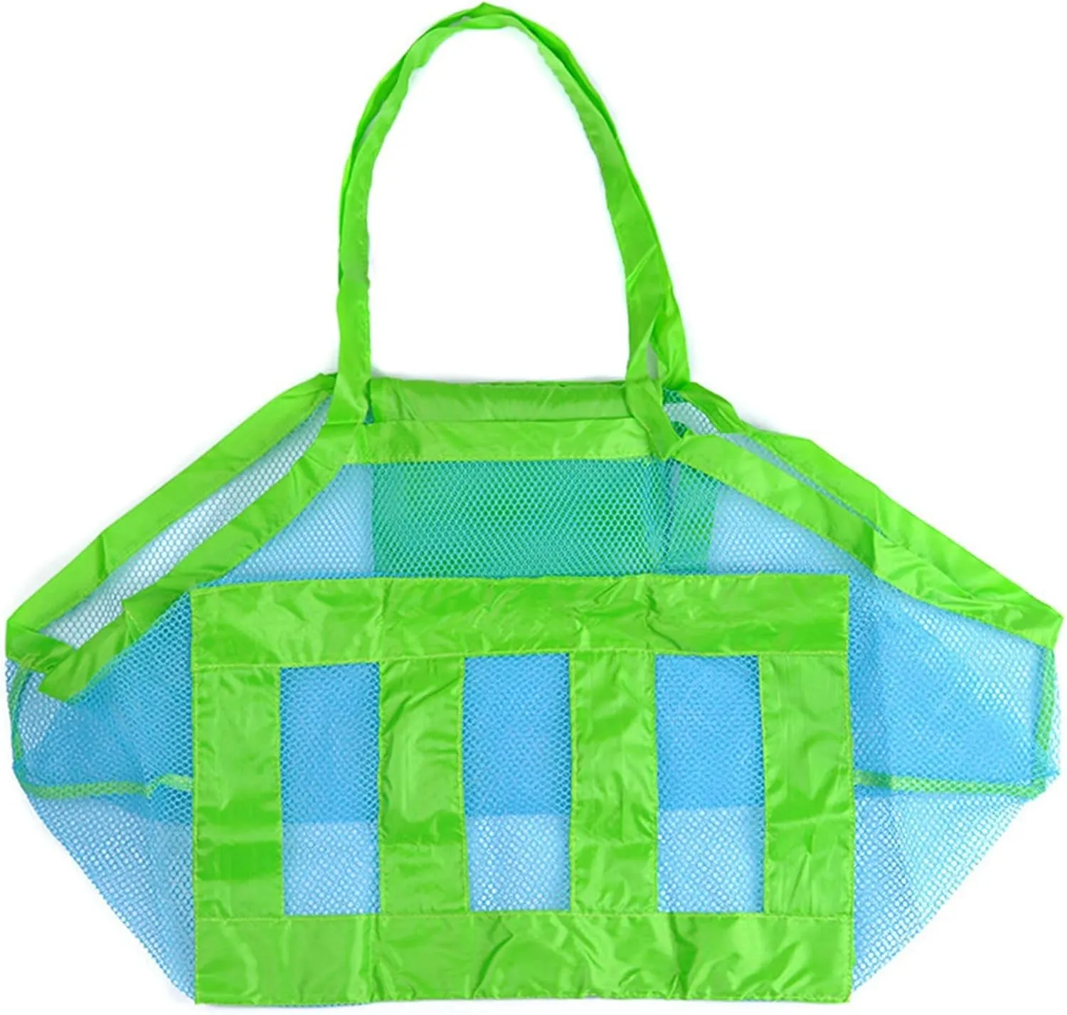 Large Mesh Beach Bag for Toys Reusable Shopping Bags Beach Bag Large Mesh Tote Bags Holiday Essentials