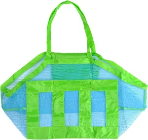 Large Mesh Beach Bag for Toys Reusable Shopping Bags Beach Bag Large Mesh Tote Bags Holiday Essentials