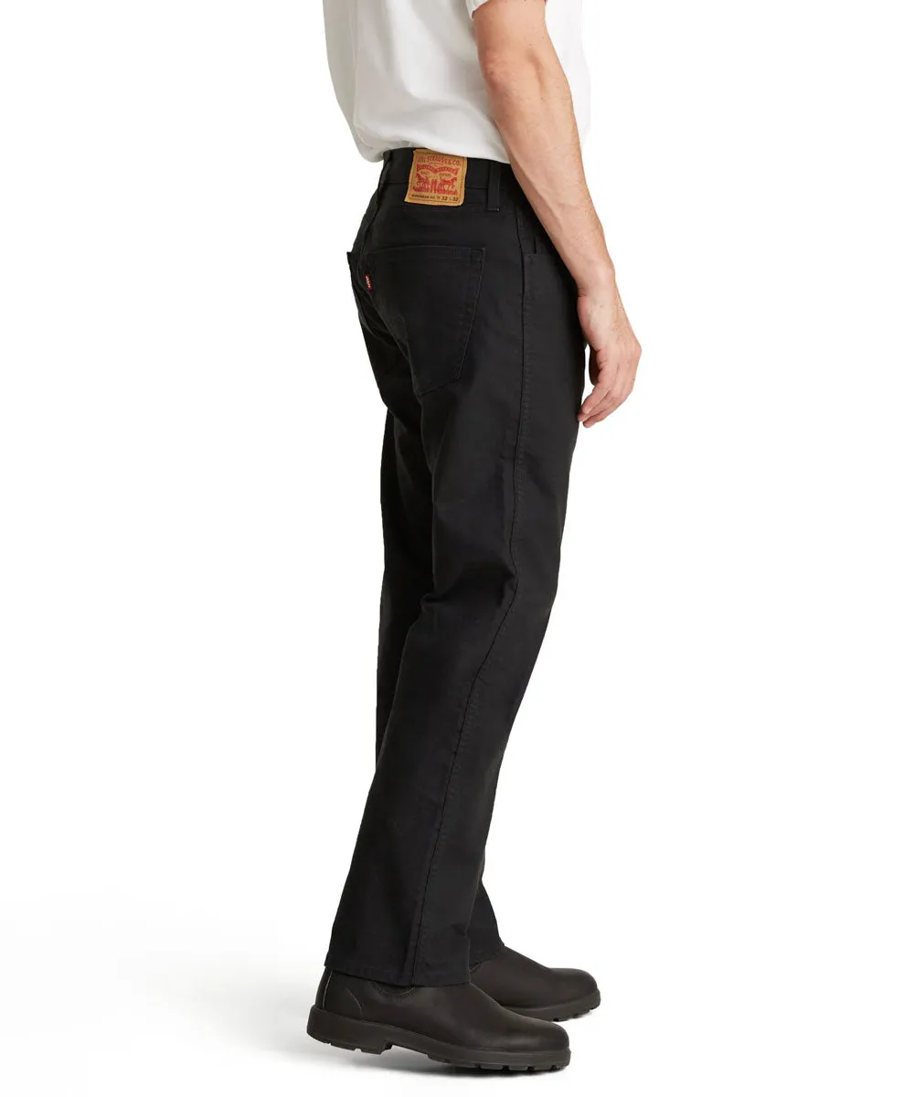 Levi's Men's Workwear Fit Canvas 5-Pocket Pants - Black