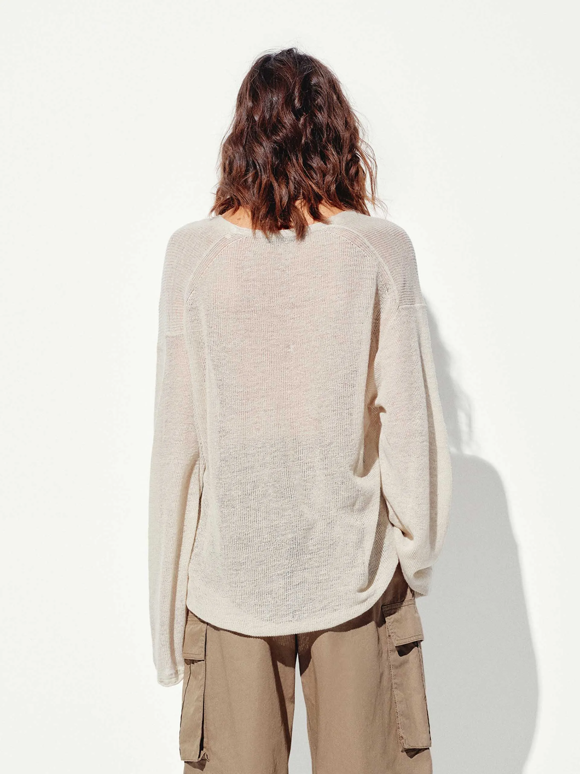 Lightweight Loose Knit Sweater