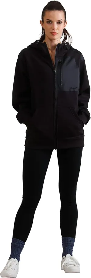 Members Only Women's Austin Zip-up Oversized Hoodie