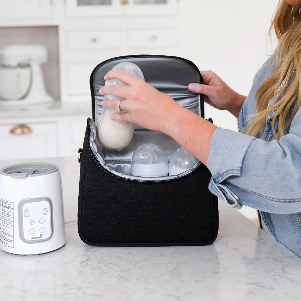 Posh Quilted Baby Bottle Caddy