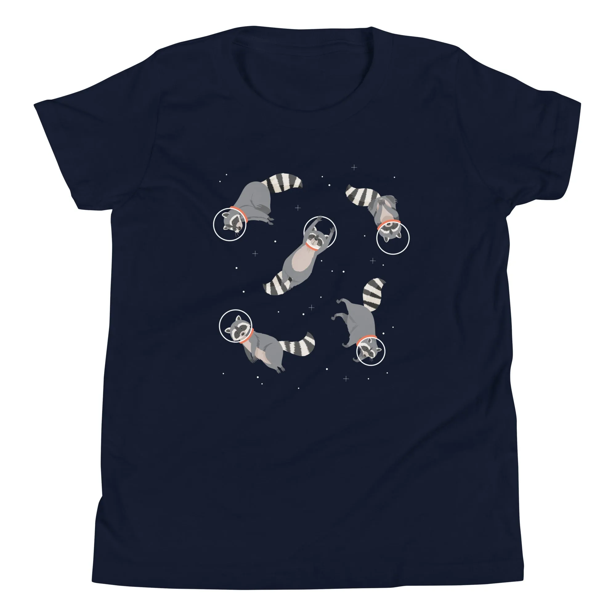 Raccoons In Space Kid's Youth Tee