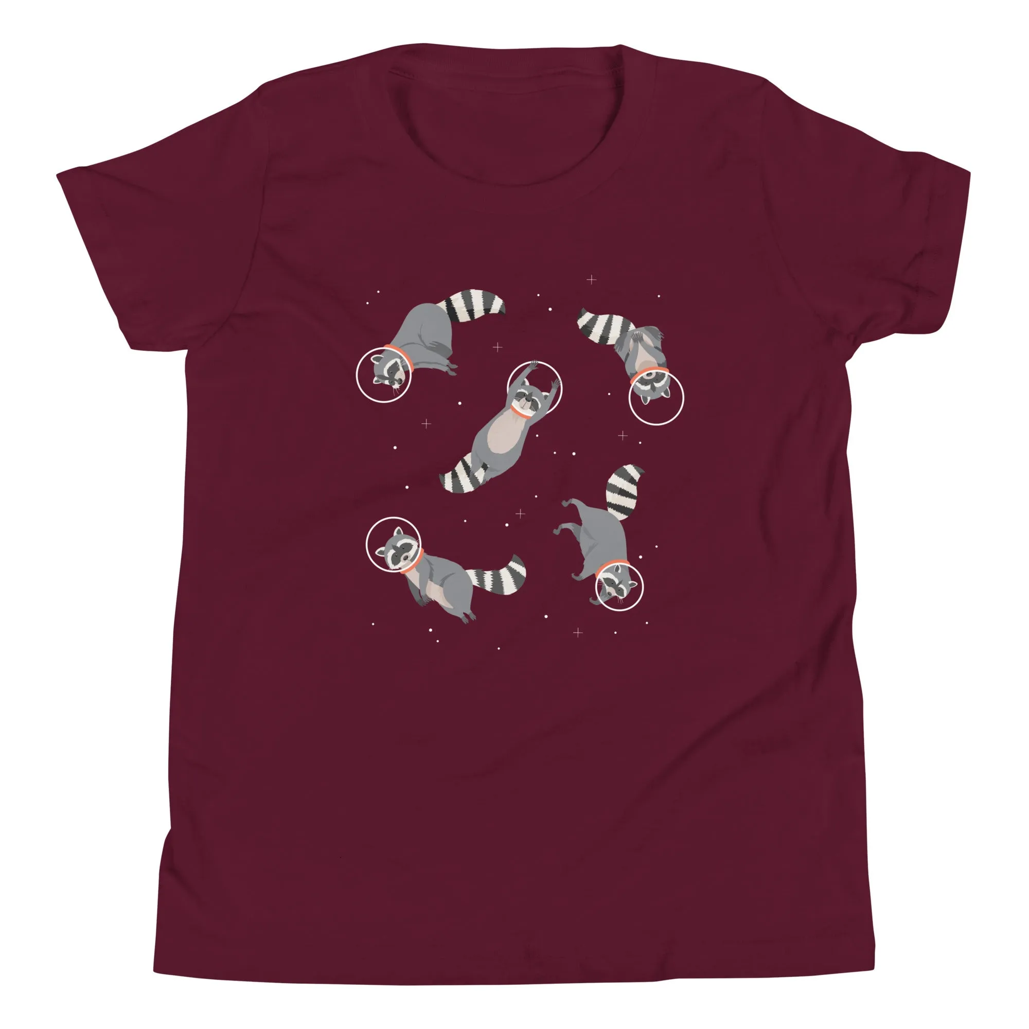 Raccoons In Space Kid's Youth Tee