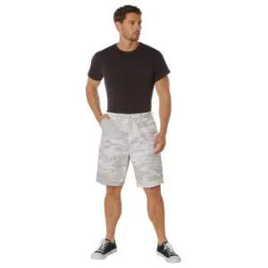 Rothco Colored Camo BDU Shorts / White Camo