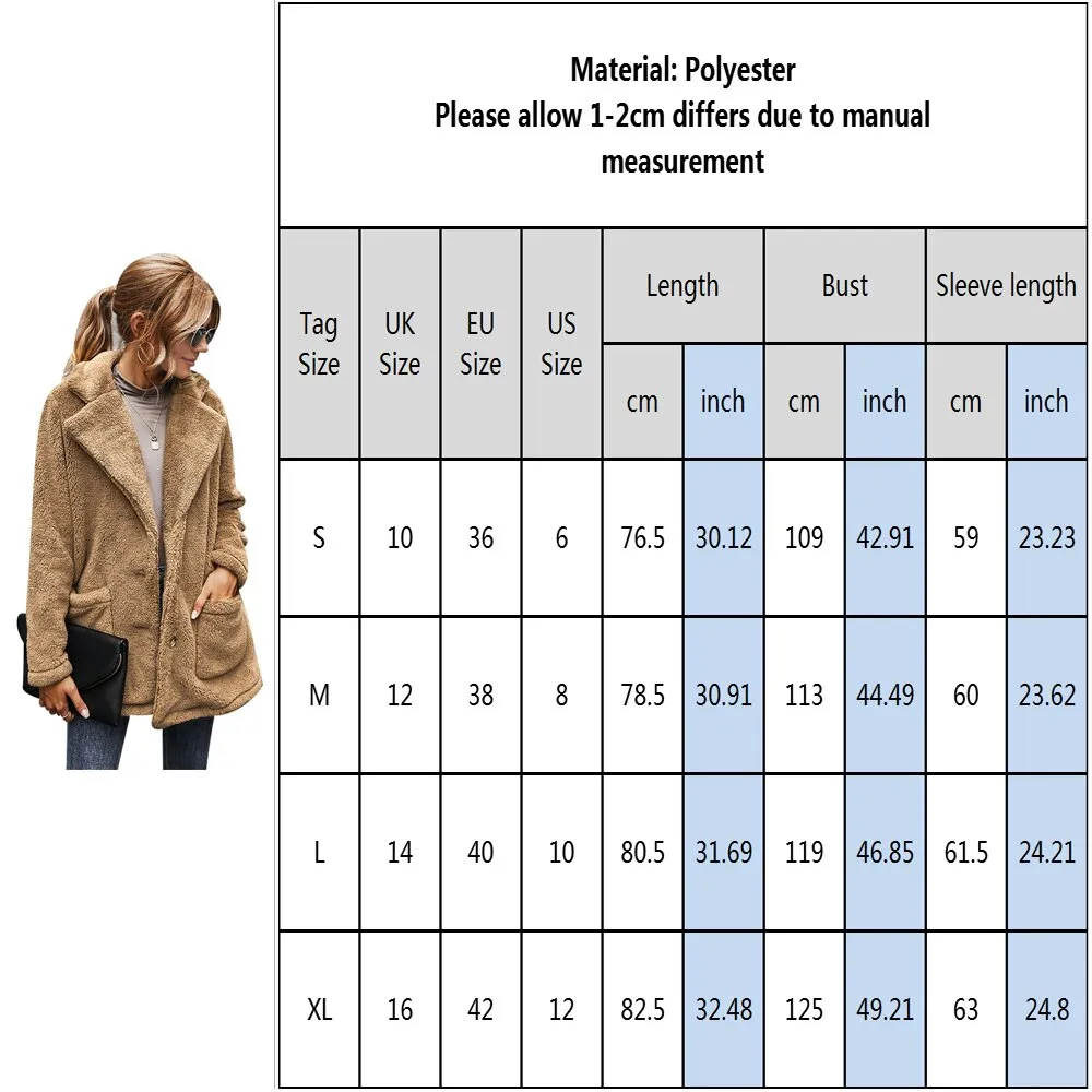 Sale Jean Jacket New Winter Denim Women Jacket Women Vintage Lambswool Warm Jackets Trendy Wide Long Sleeve Outwear Coats
