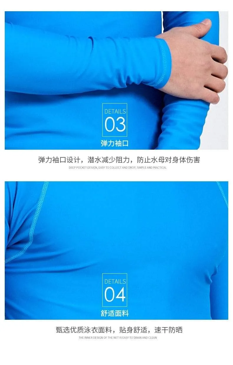 SBART UPF 50  Long Sleeve Surf Shirt