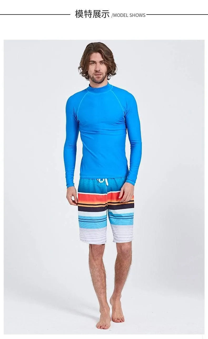 SBART UPF 50  Long Sleeve Surf Shirt