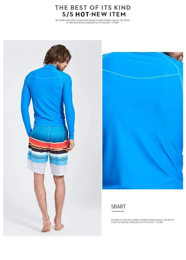 SBART UPF 50  Long Sleeve Surf Shirt