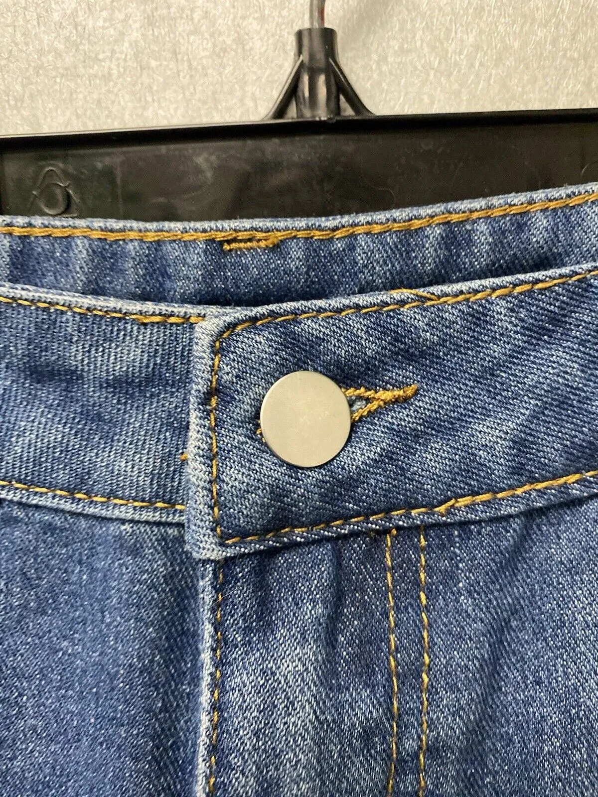 Shein Curvy Shorts Size 1XL Distressed Destroyed Cut Off Denim Jean High Rise