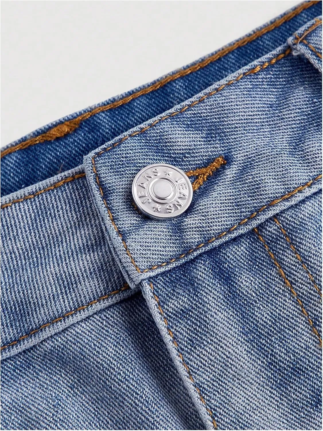 SHENHE Women's Denim Mini Skirt Bowknot Straight Jean Skirt Summer Cute Mini Skirts