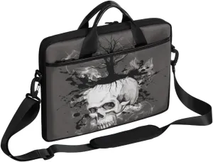 Skull Tree Laptop Case Bag with Detachable Strap Waterproof Laptop Bag Notebook Carrying Case 15.6 inch Laptop Sleeve Bag for Men Women Work Travel
